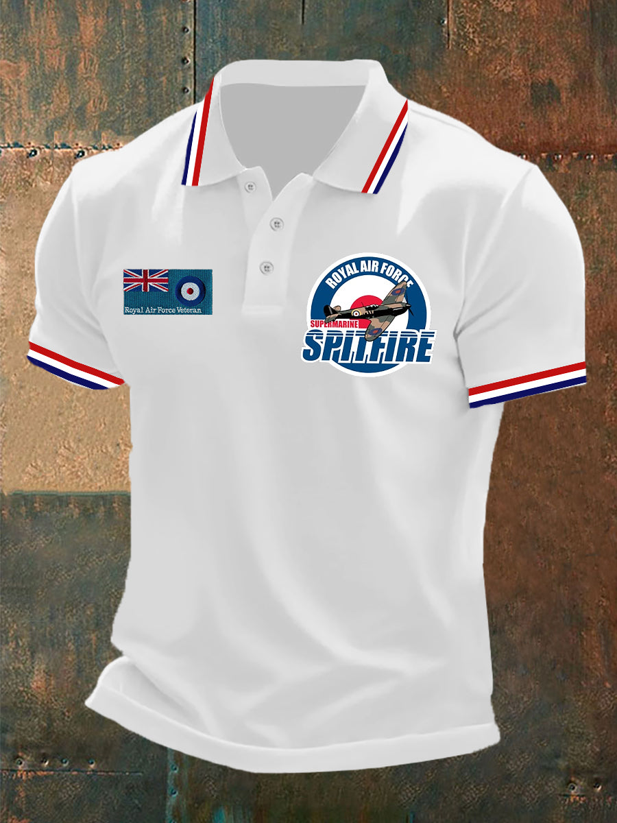 Men's Royal Air Force Print Casual Tee