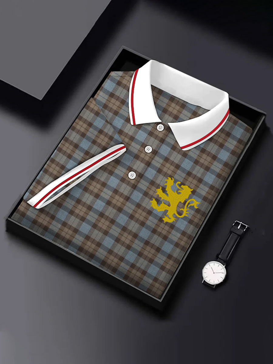 Men's Vintage Scotland Lion Short Sleeve Top