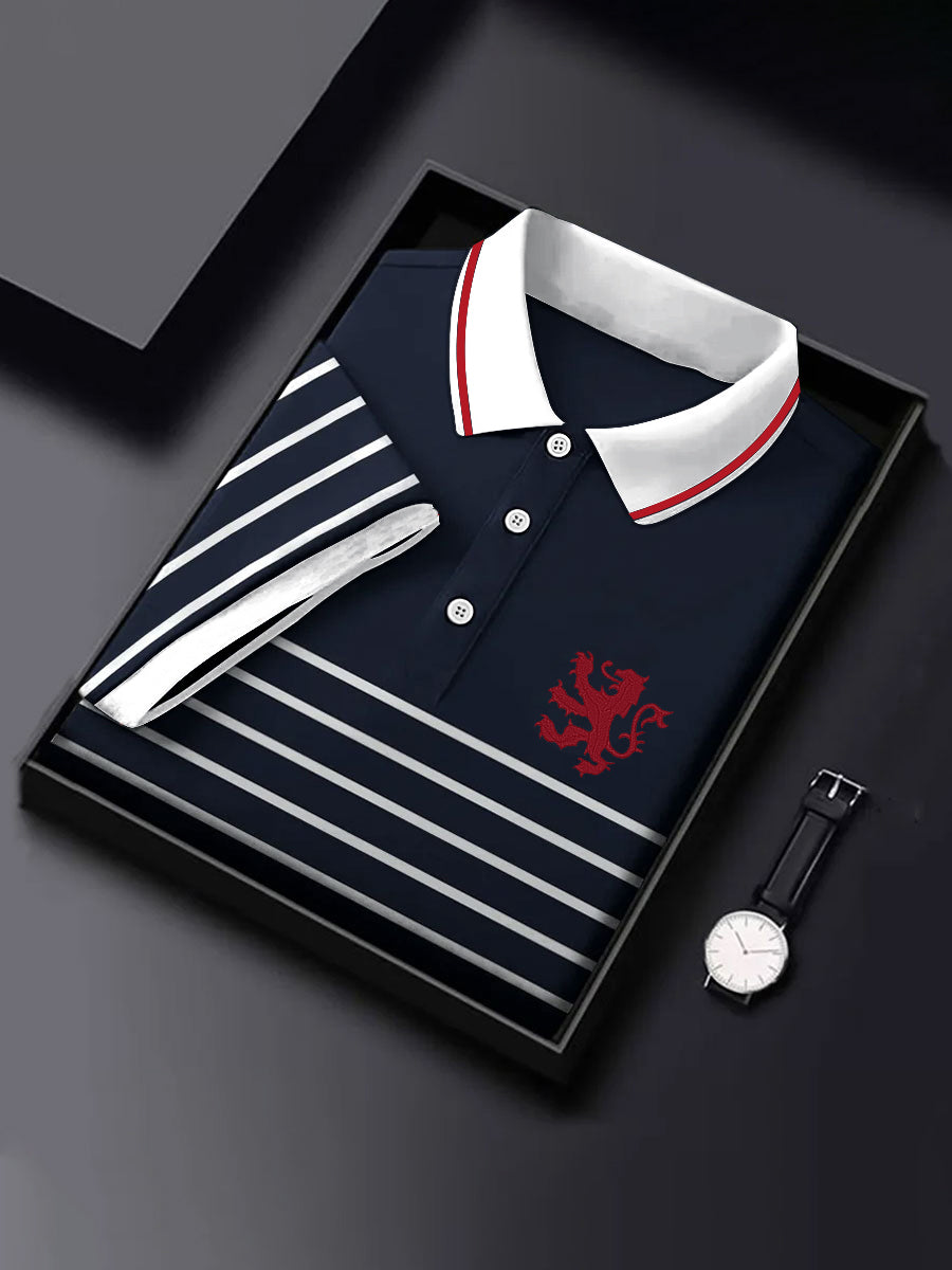 Men's short sleeve polo shirt