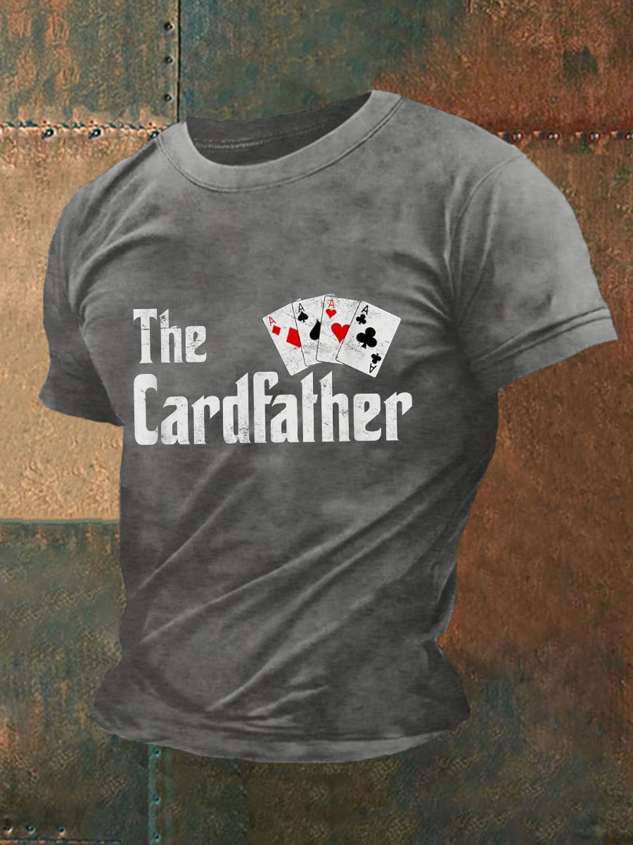 Men's poker T-shirt