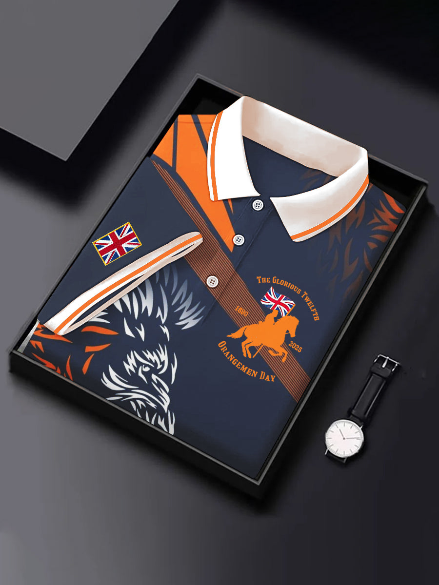 Men's Glorious Twelfth King William Of Orangemen Day 1690 2025 T-Shirt