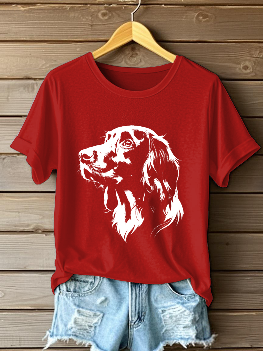 Women's Irish Setter Printed Casual T-Shirt