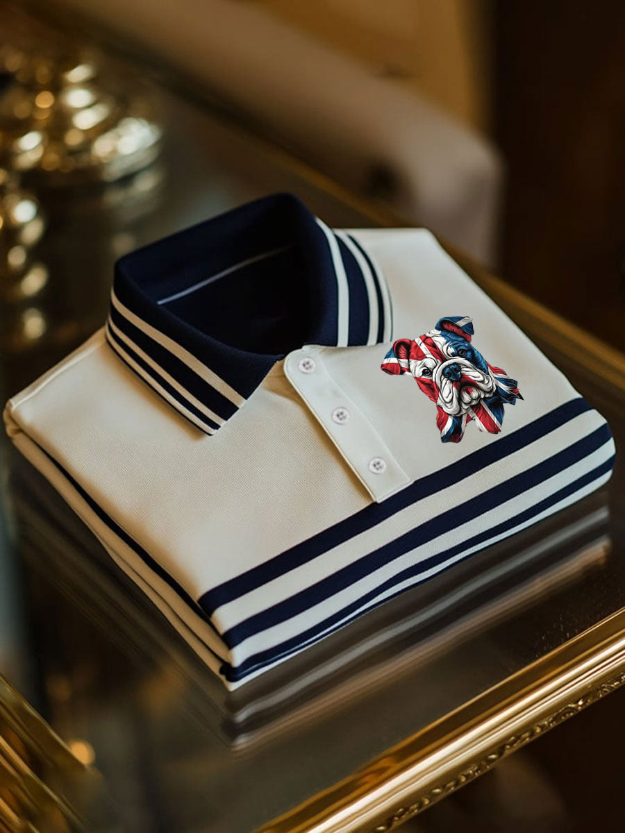 Men's Vintage England Flag Casual Shirt