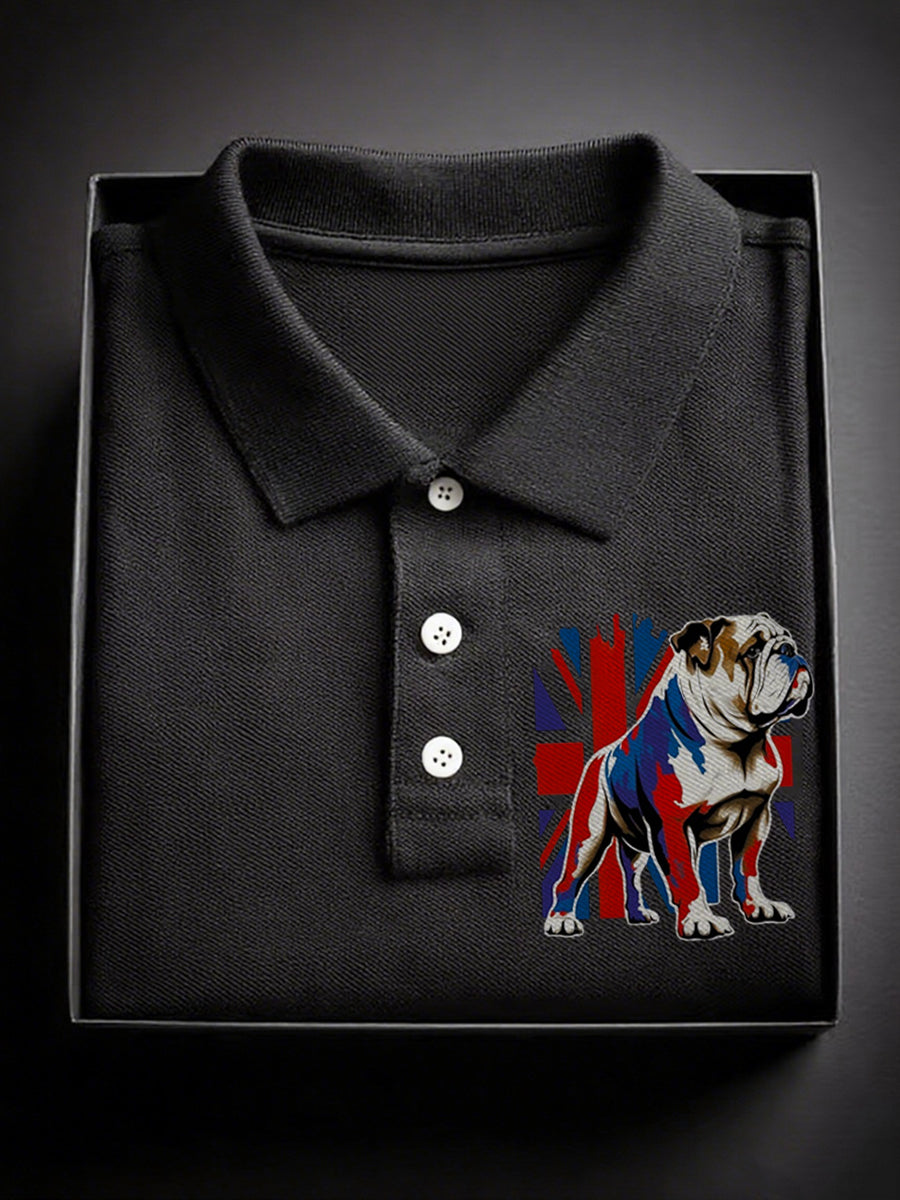 Men's UK Bulldog Short Sleeve Shirt