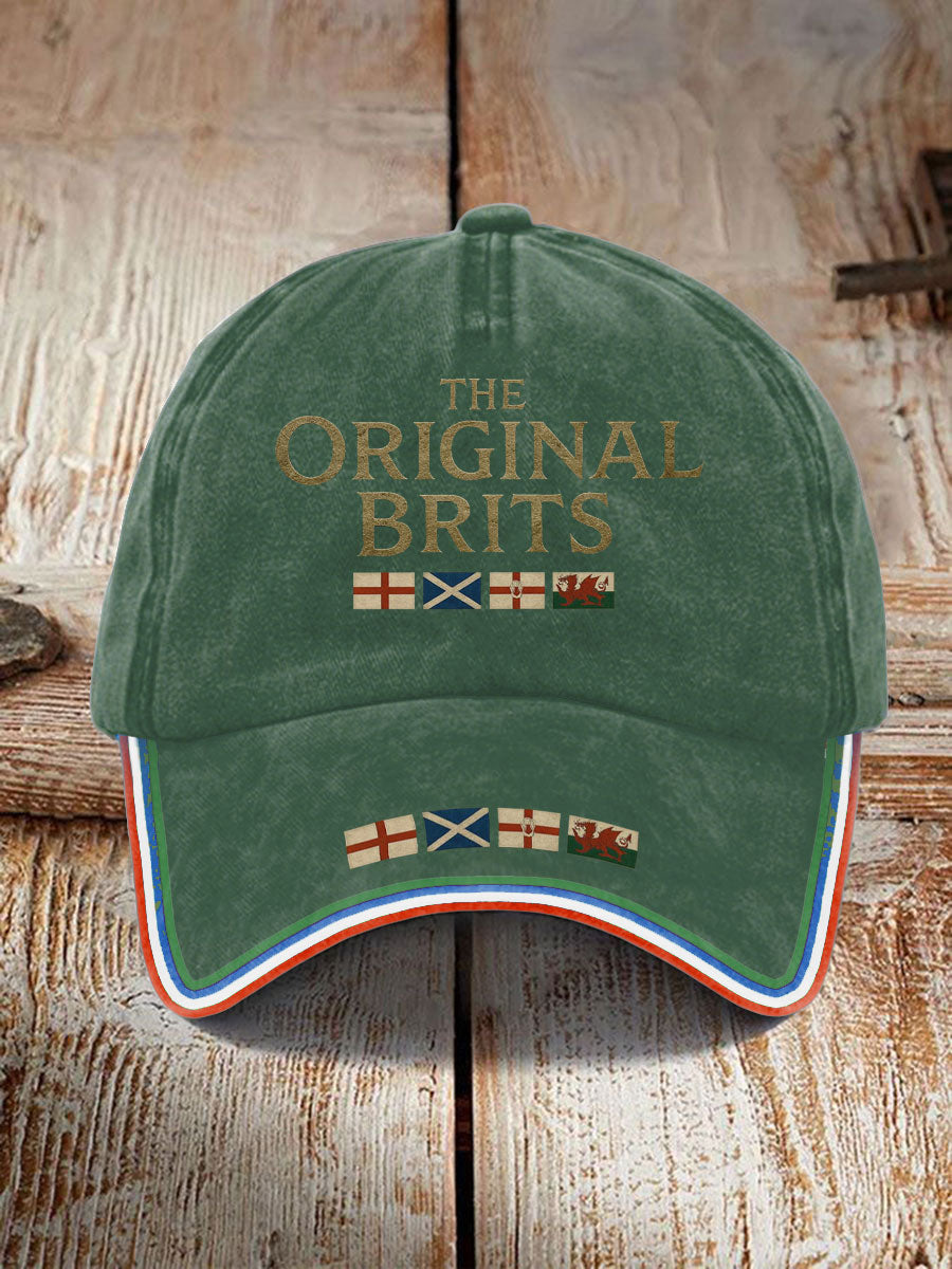 Unisex The Original Brits Printed Hat