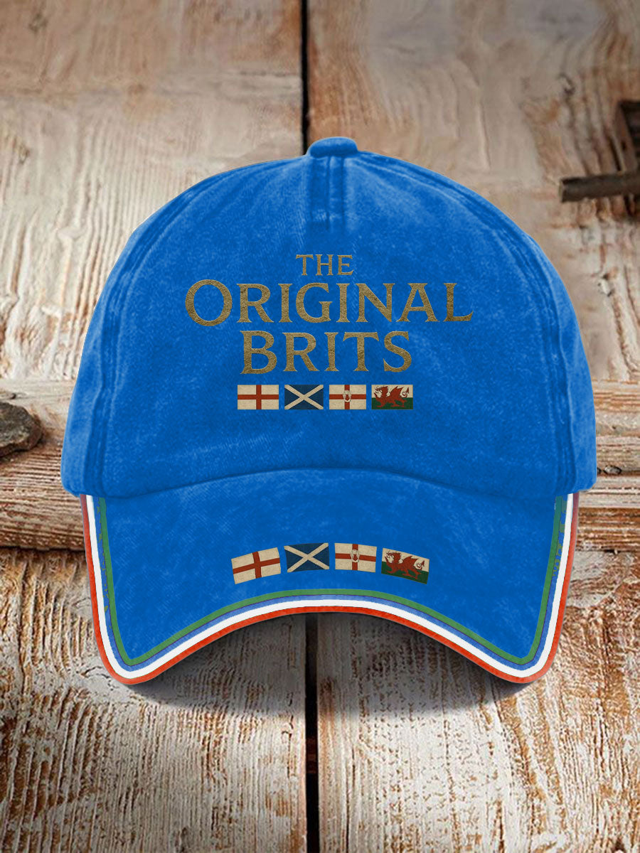 Unisex The Original Brits Printed Hat