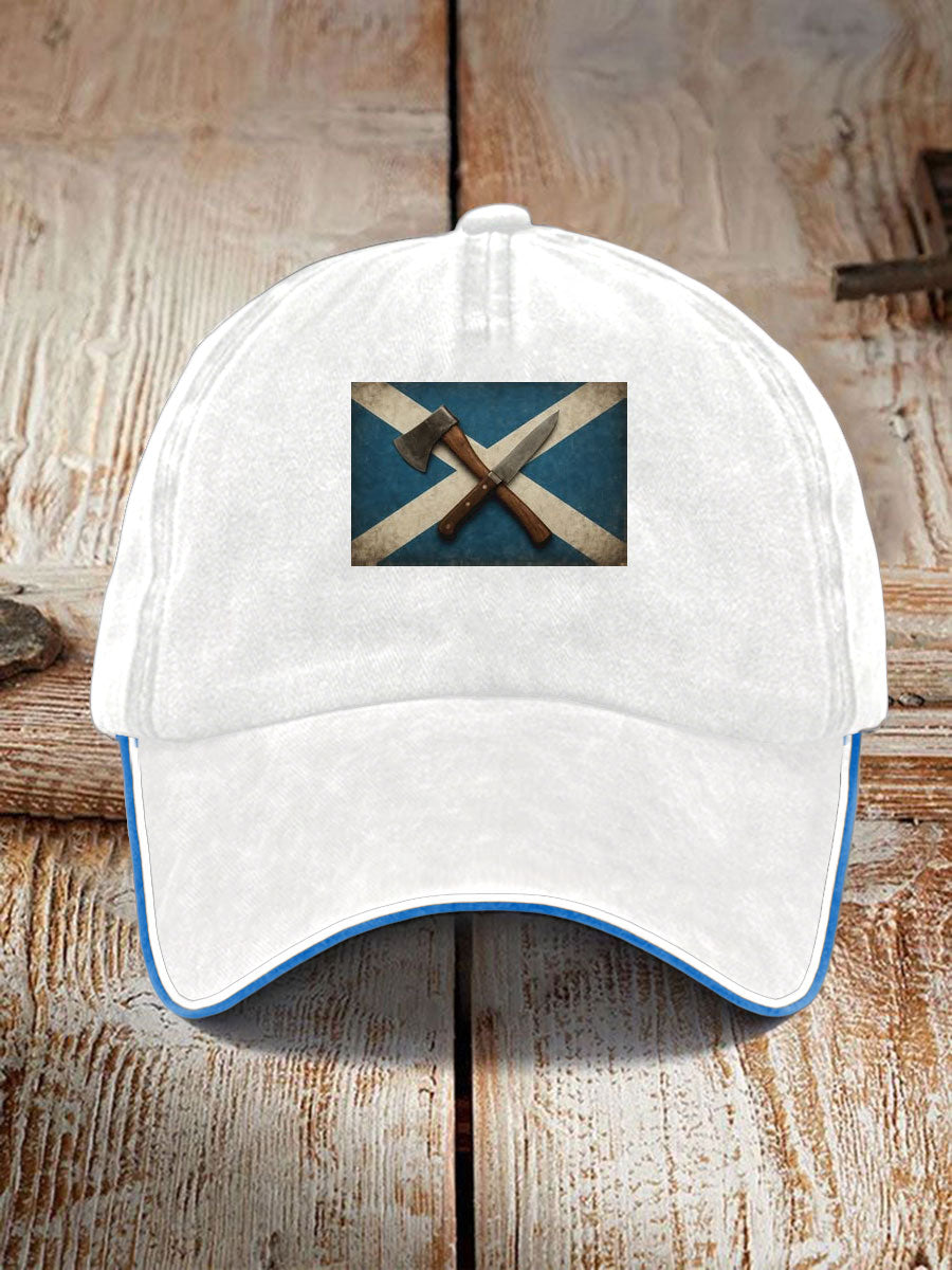 Unisex Girl's Power Scotland Print Hat
