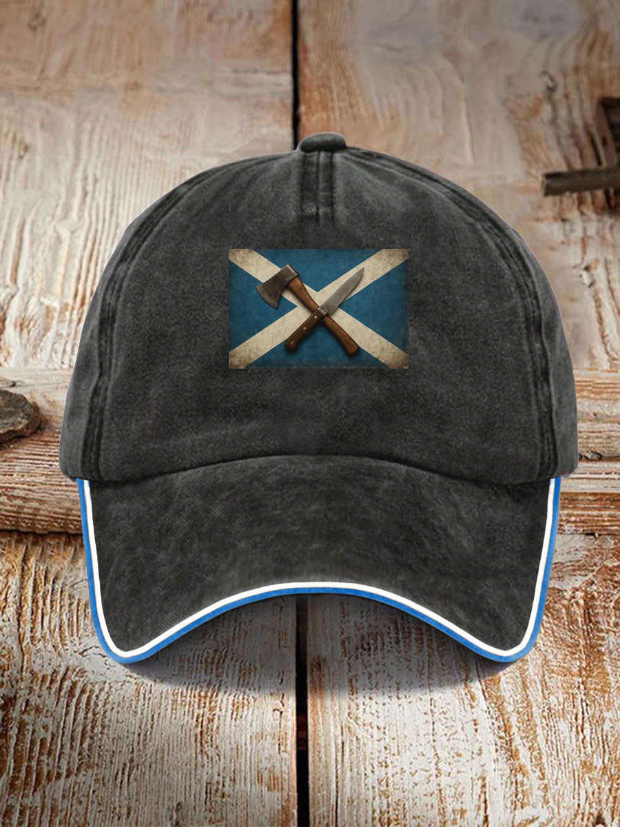 Unisex Girl's Power Scotland Print Hat