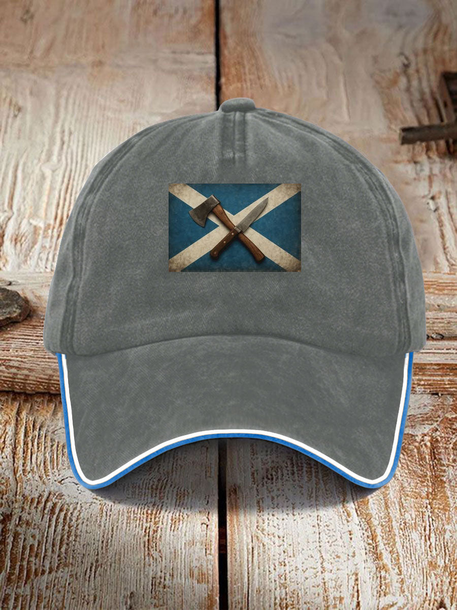 Unisex Girl's Power Scotland Print Hat