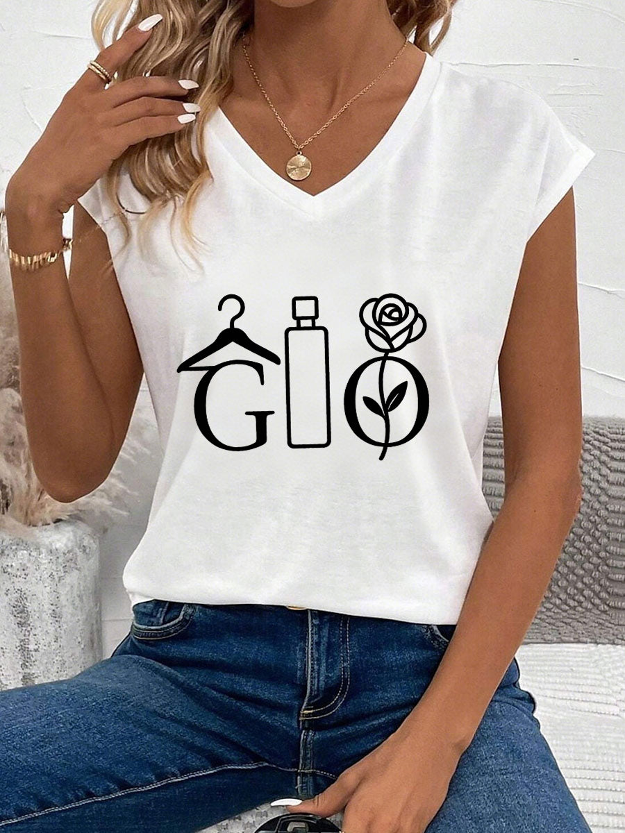 Women's fashion godfather V-neck vest