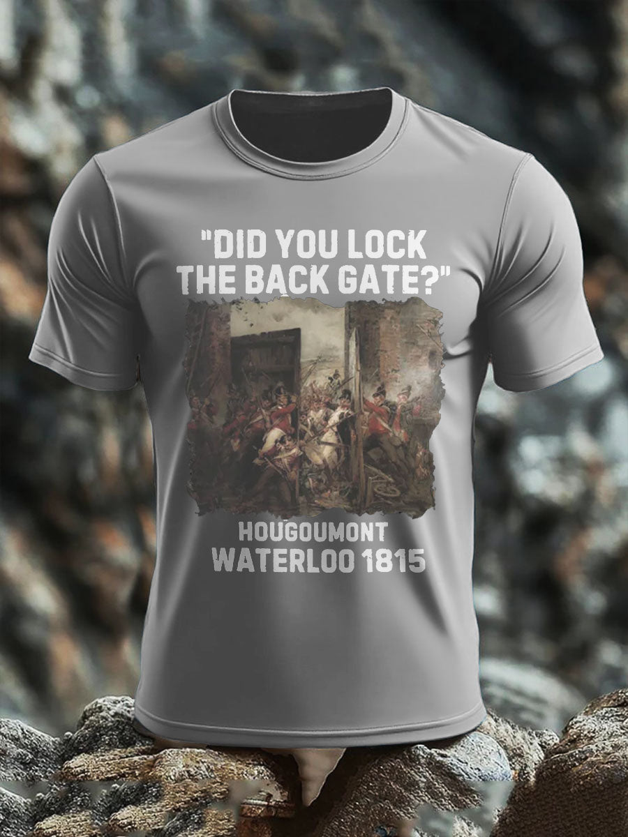 Men's UK History Lover Printed T-shirt