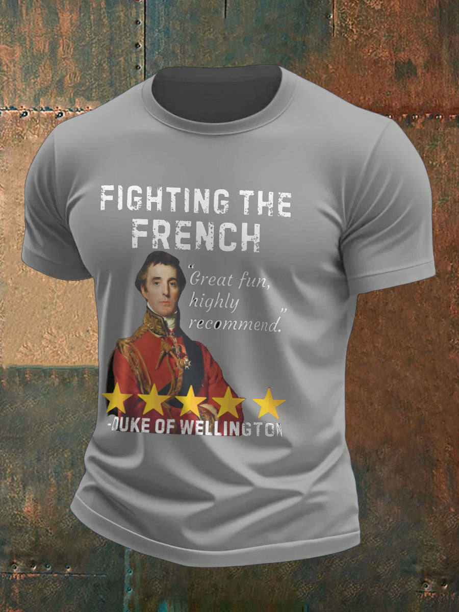 Men's UK History Lover Printed T-shirt