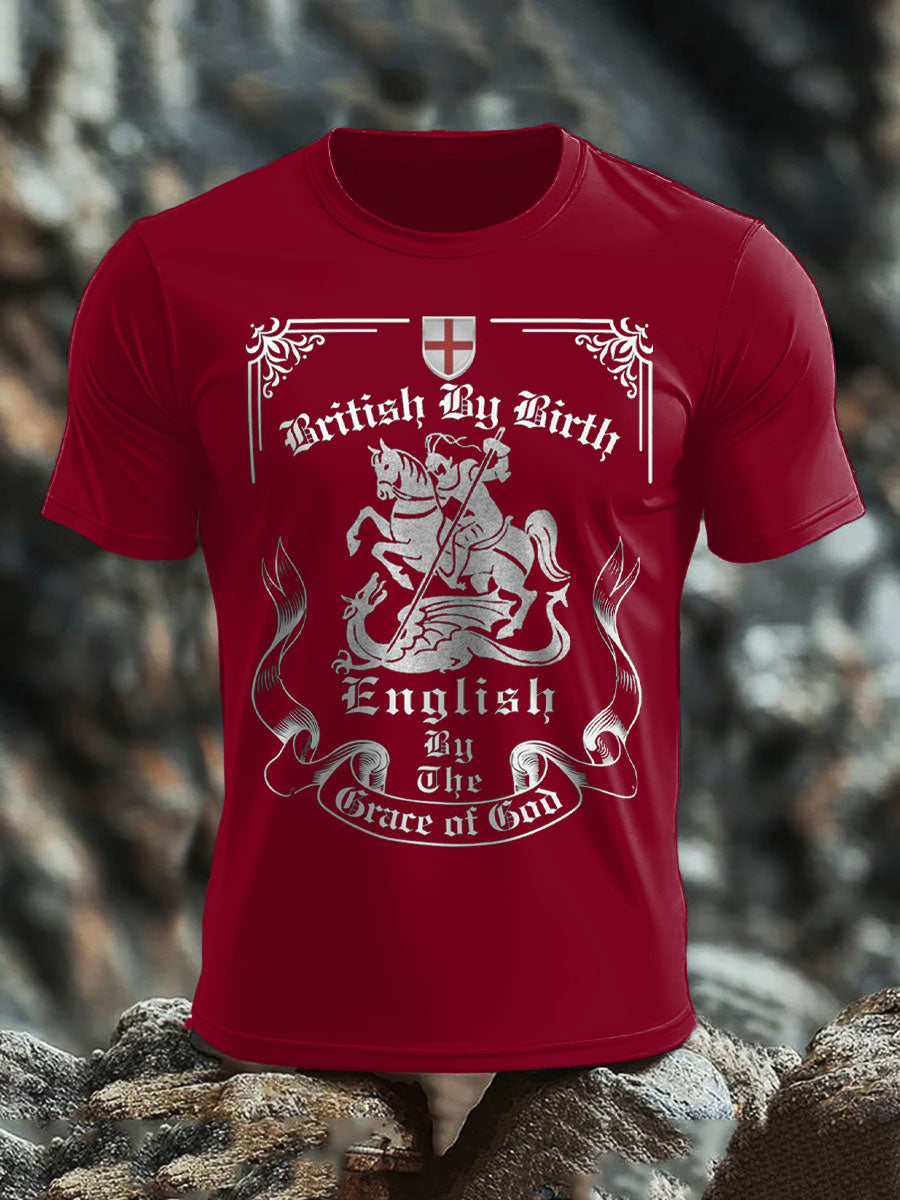 Men's English Proud Printed T-shirt