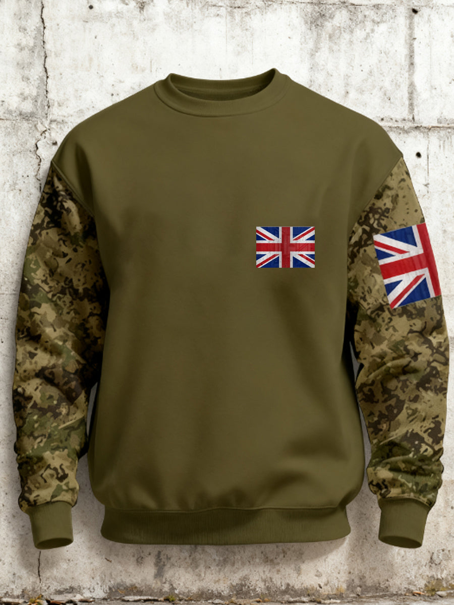 Men's 11th November Remembrance Day Crew Neck Sweatshirt
