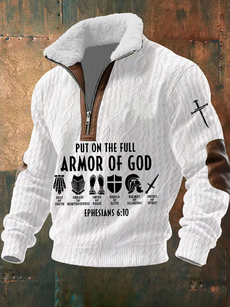 Men's Vintage Art Faith Casual Sweatshirt