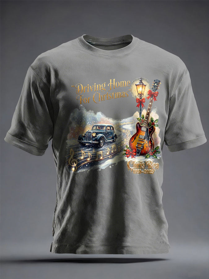 Unisex The Road Man Music Lover Printed T-Shirt