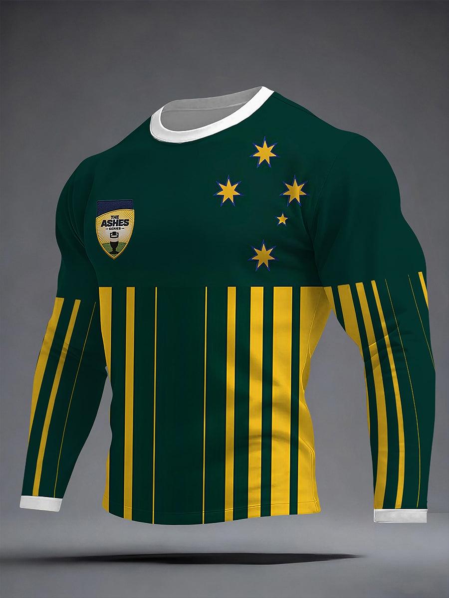 Men's Australia Cricket Printed T-Shirt