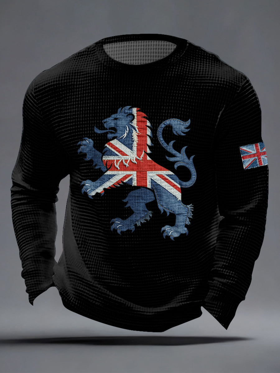 Men's British Style Waffle Top