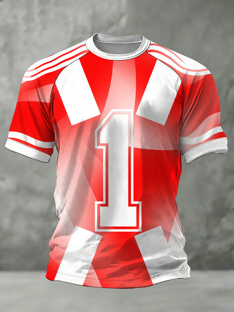 Men's Liverpool-Themed Printed T-Shirt