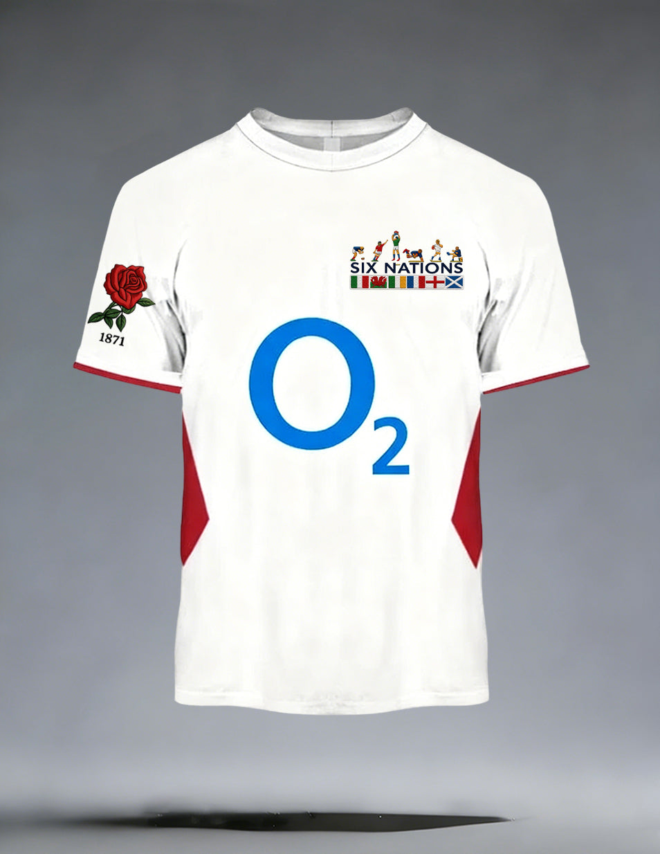 Men's England Rugby Print T-shirt