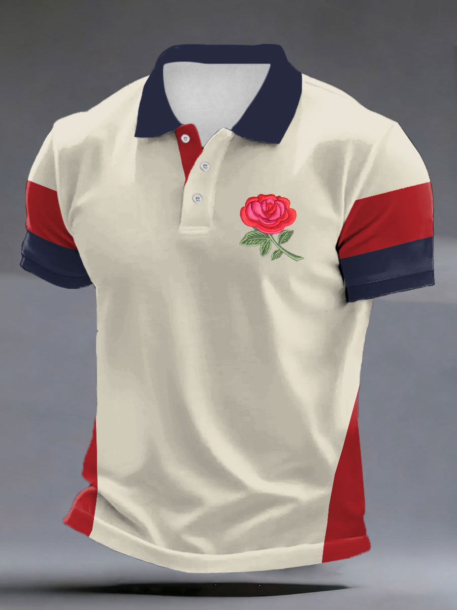 Men's England Rugby Lover Printed polo shirt