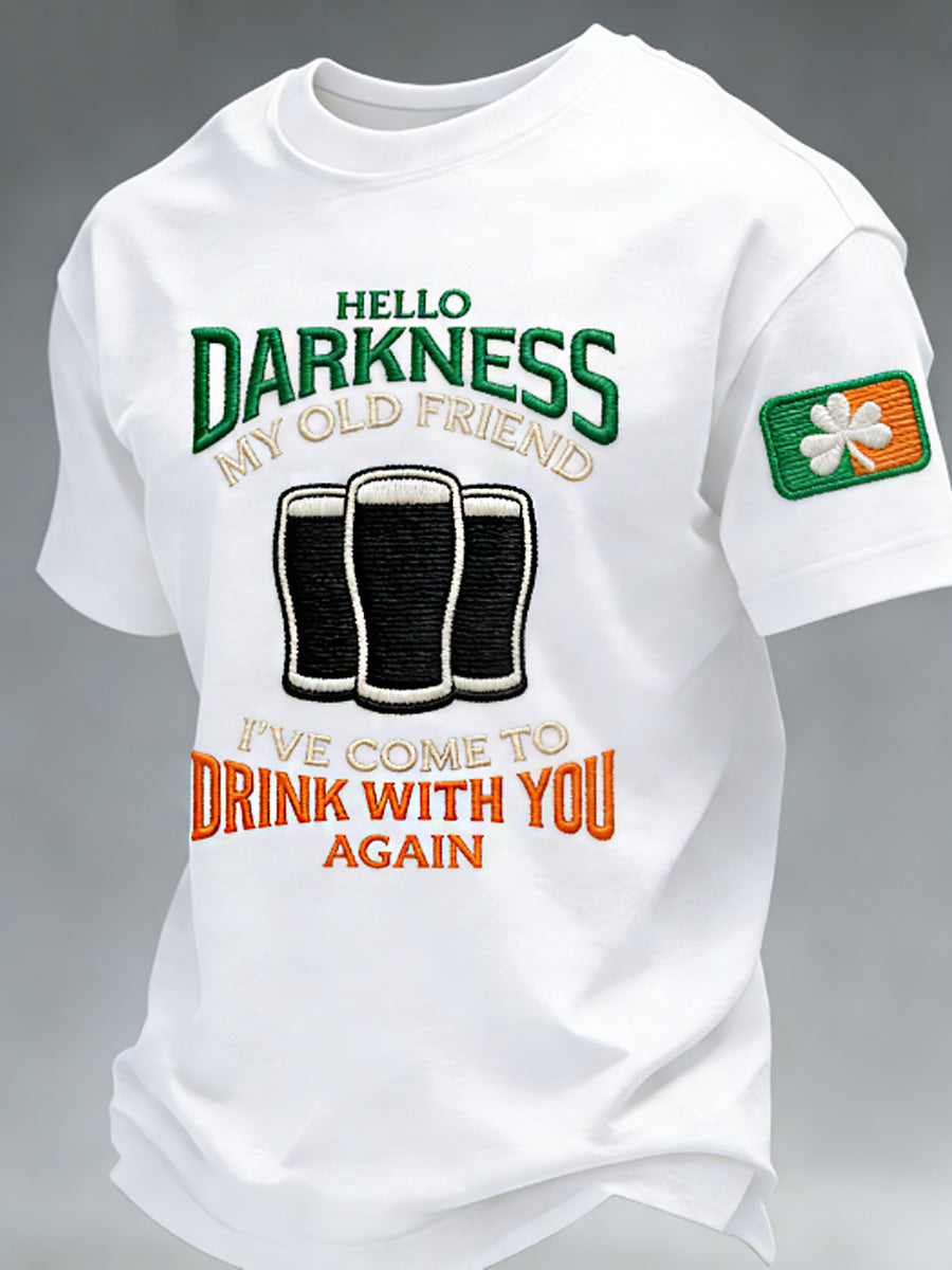 Men's Hello Darkness My Old Friend T-shirt