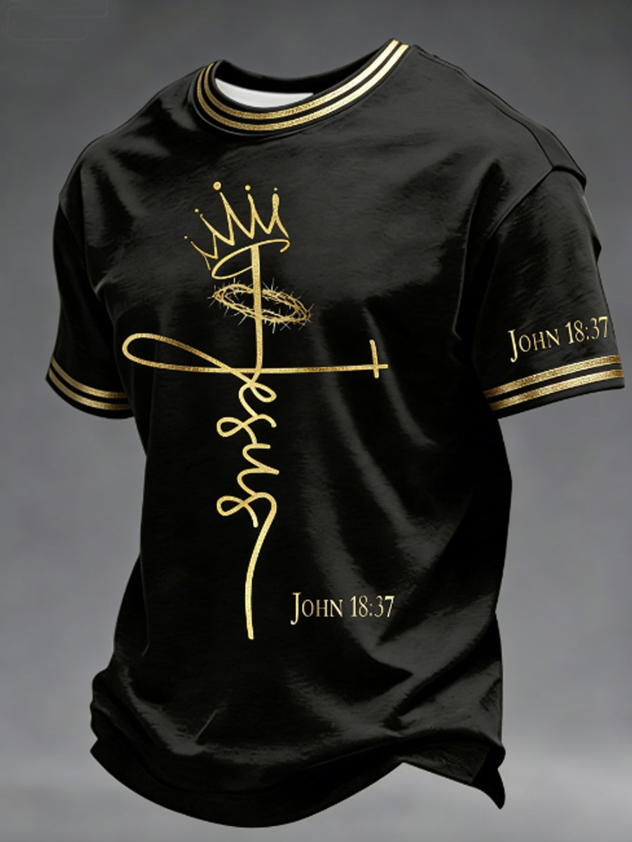 Men's JESUS JOHN 18:37 T-shirt