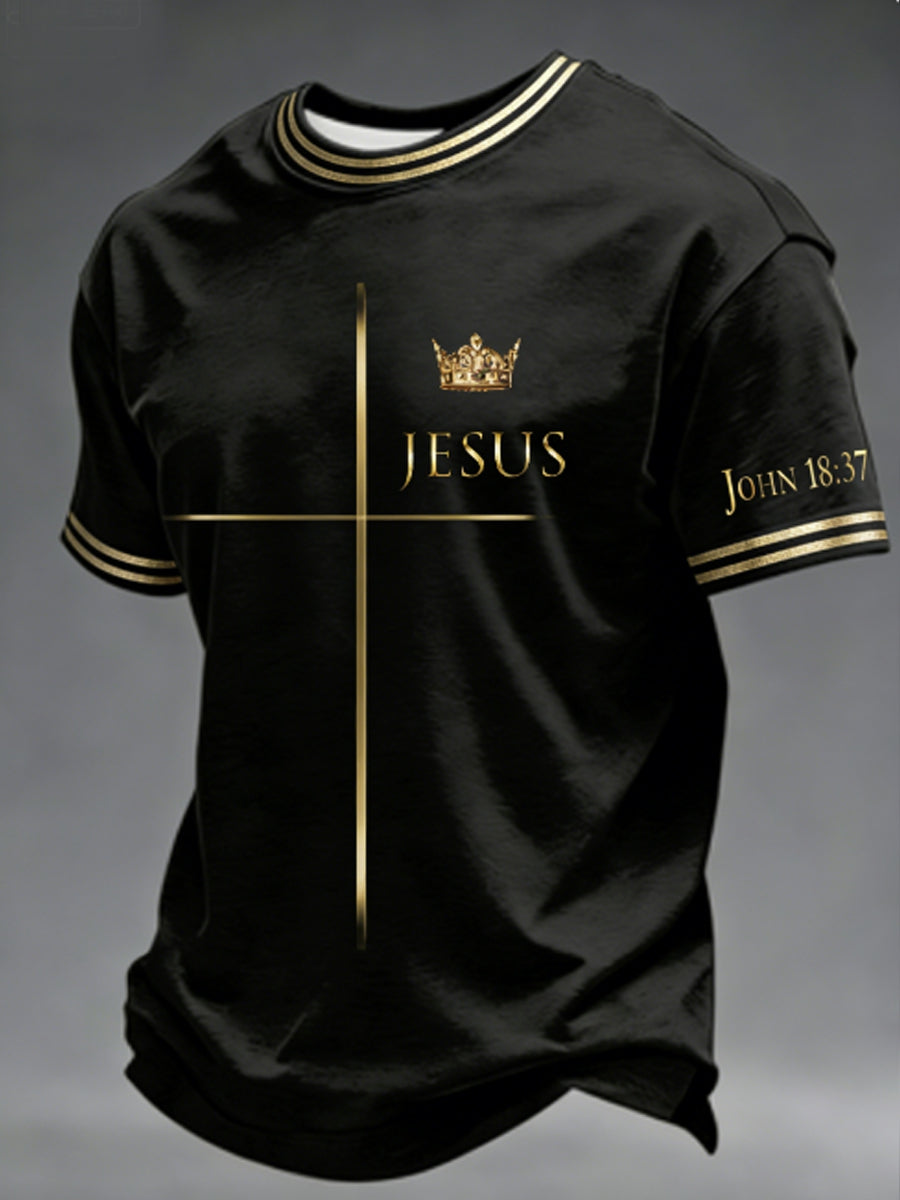 Men's JESUS JOHN 18:37 T-shirt