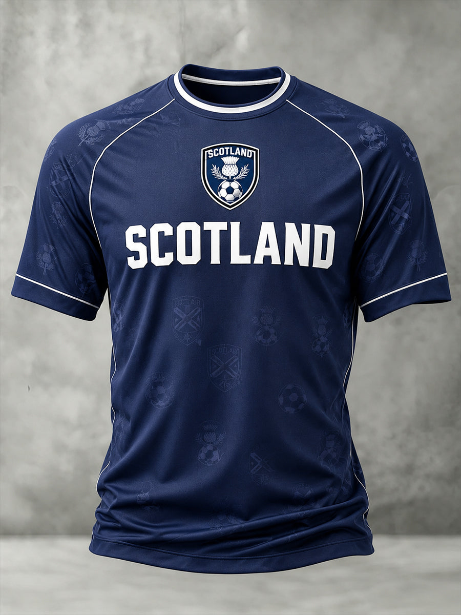 Men's Scotland Football Short Sleeve T-Shirt