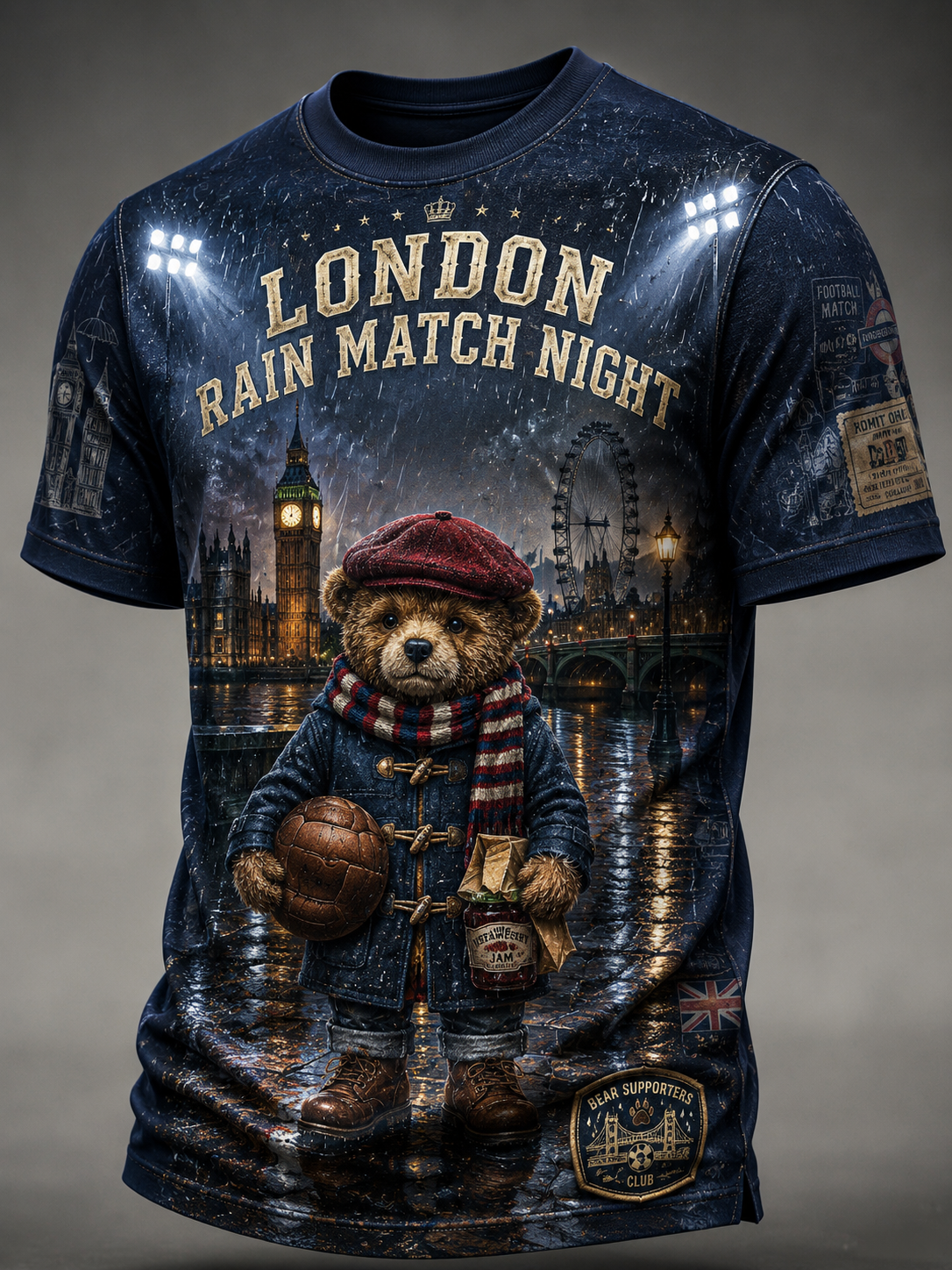 Men's Paddington Bear Short Sleeves T-Shirt