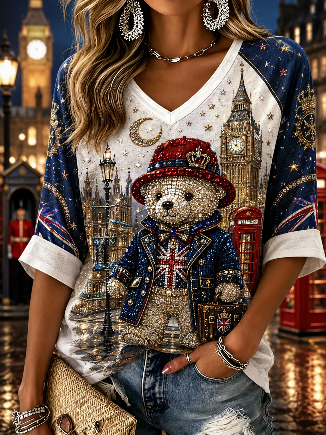 Women's Linen Short-Sleeved T-Shirt
