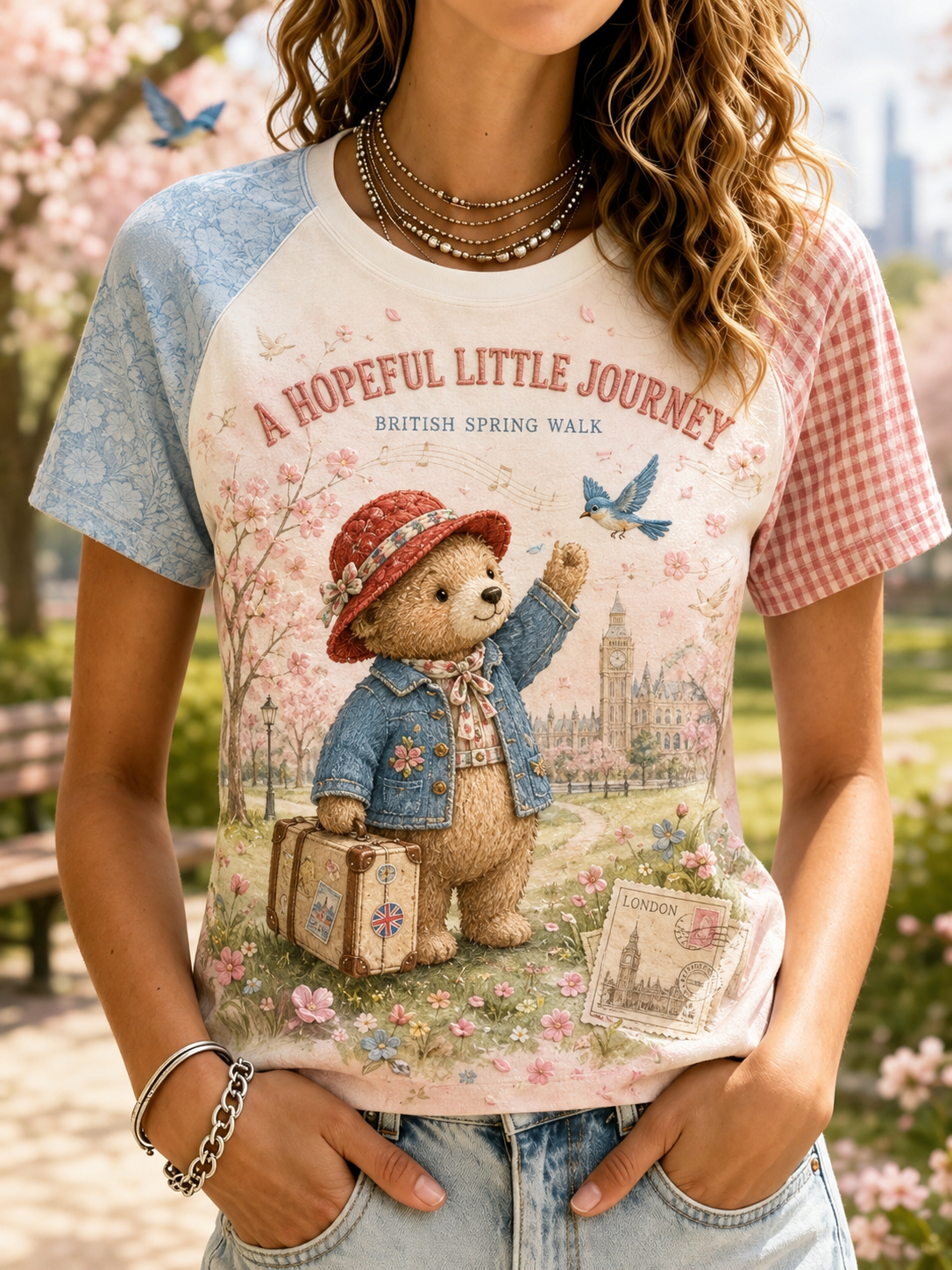 Women's Round Neck Short Sleeve T-Shirt