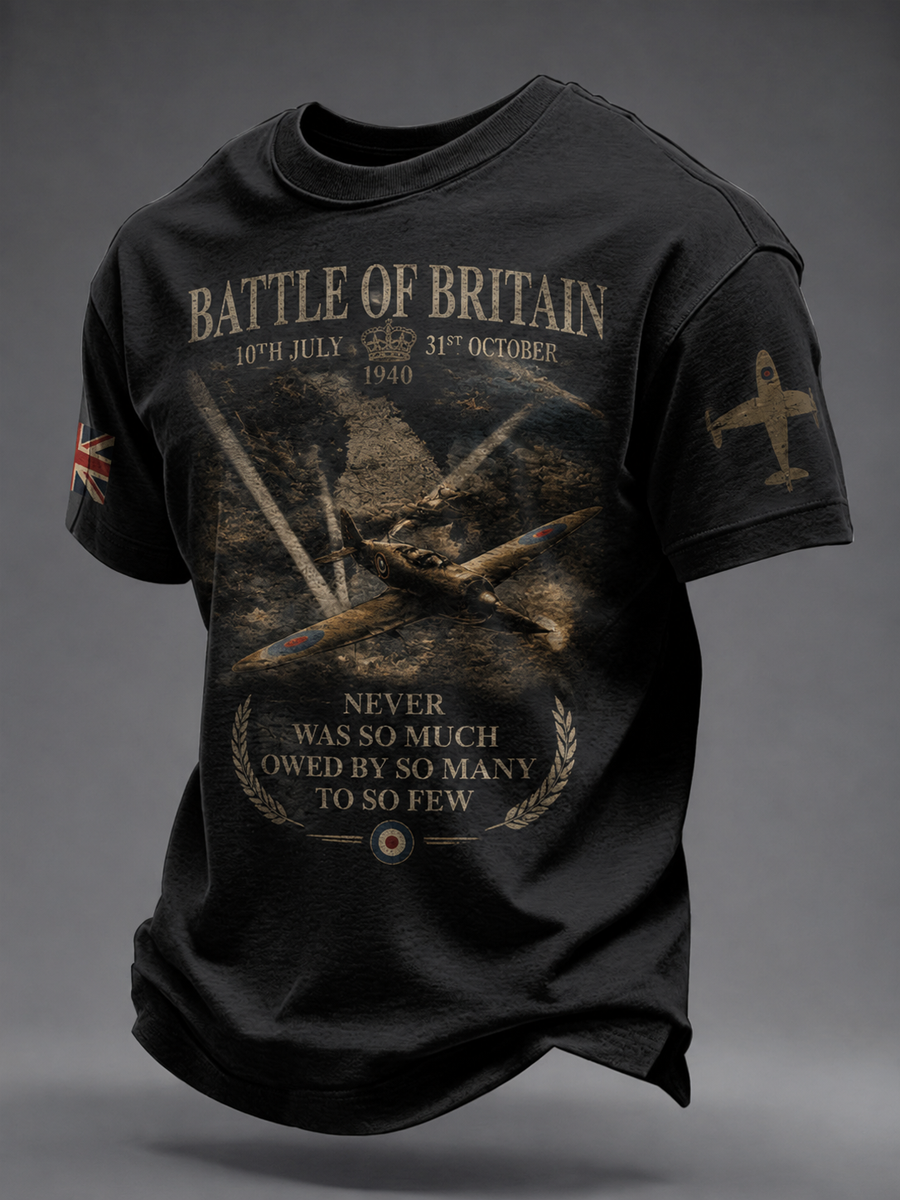 Men's Battle of Britain Commemoration Day short sleeves t-shirt