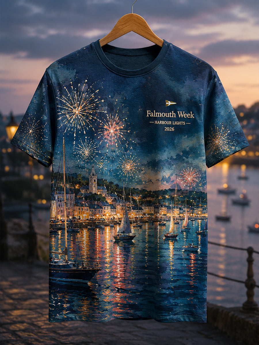 Men's Falmouth Week Print Casual T-shirt