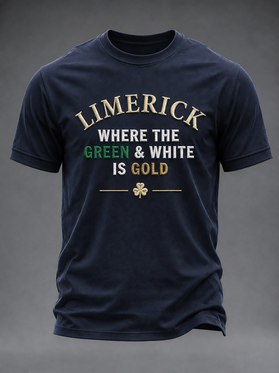 Men's Limerick Hurling Print T-shirt