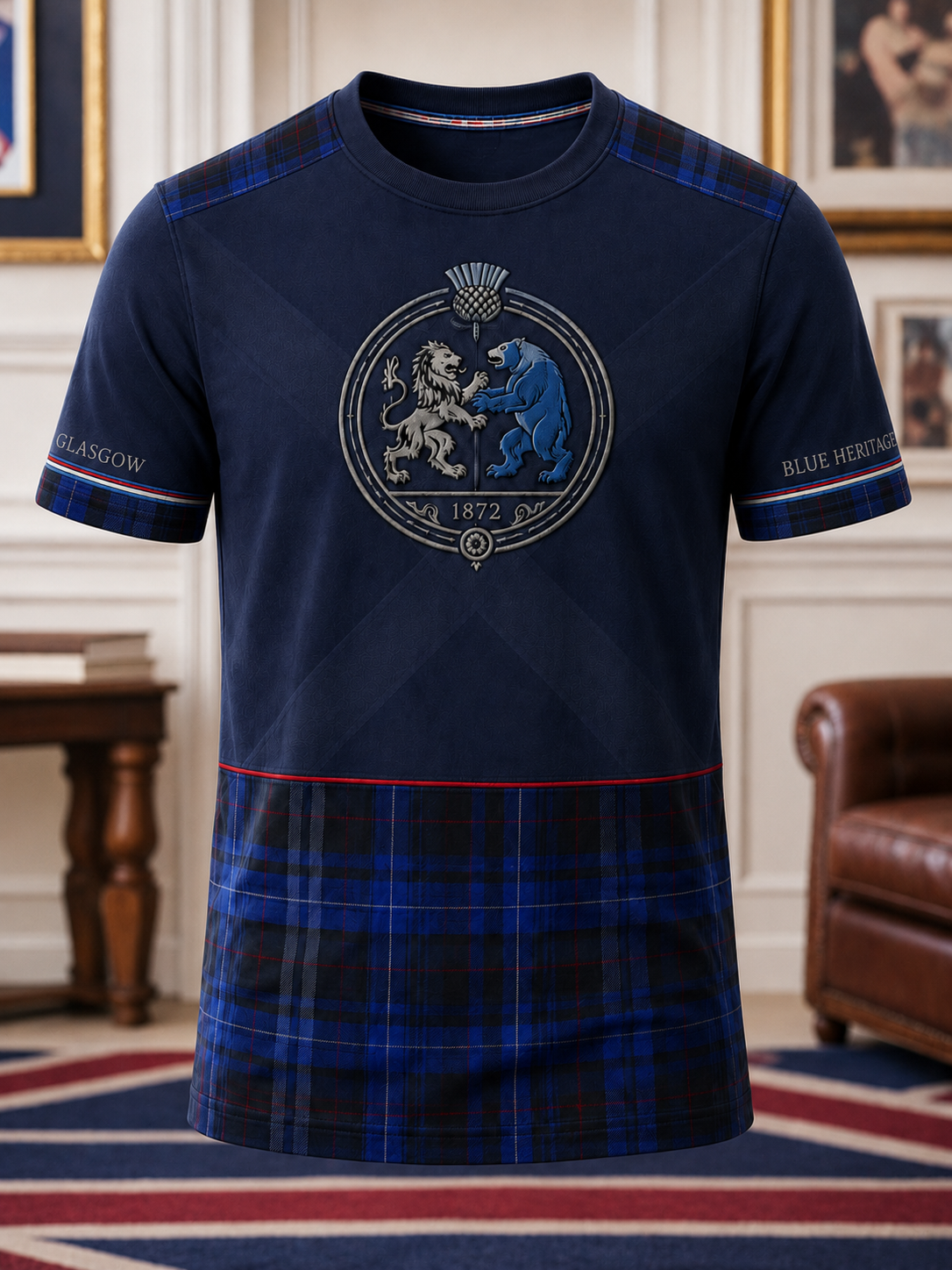 Men's Rangers F.C. Short Sleeves T-Shirt