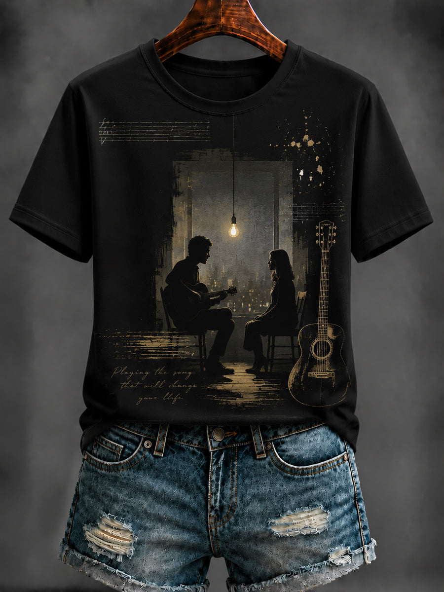 Women's Glen Memory Printed T-shirt