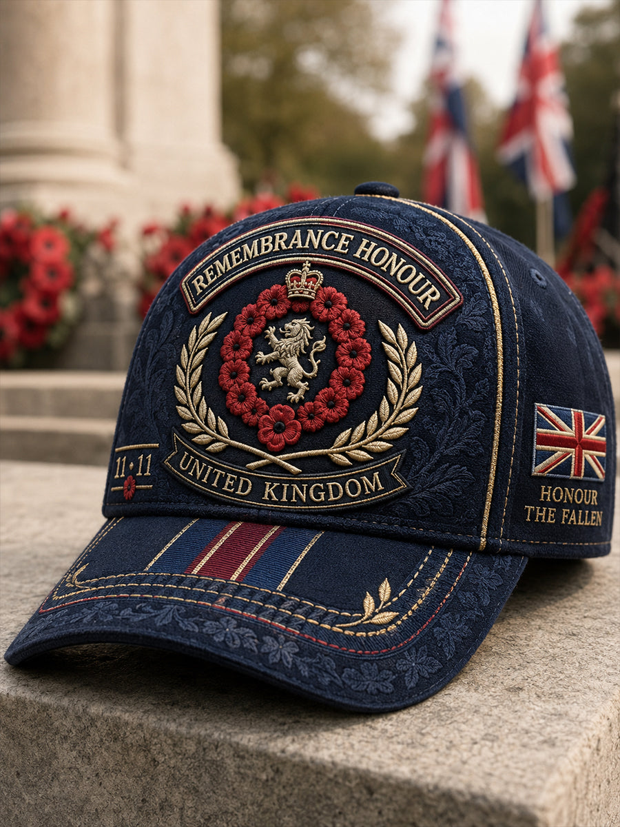 Unisex British Veterans' Memorial Hat
