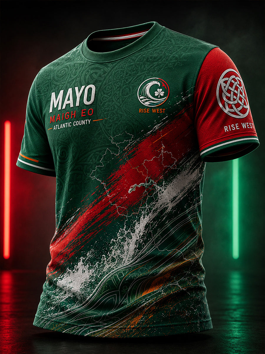 Men's County Mayo Ireland Short Sleeves T-Shirt