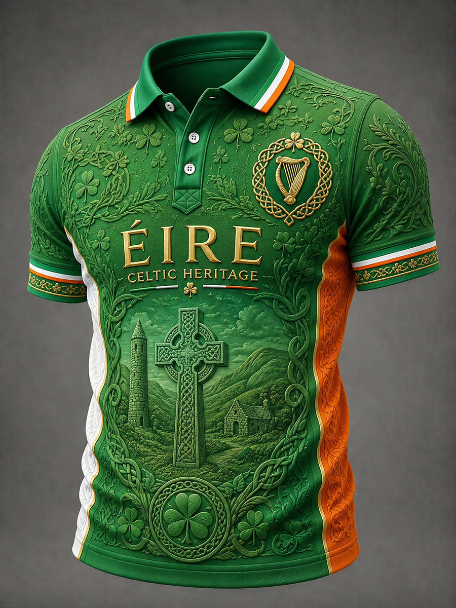 Men's Irish Patriotic Commemoration Short Sleeve Shirt