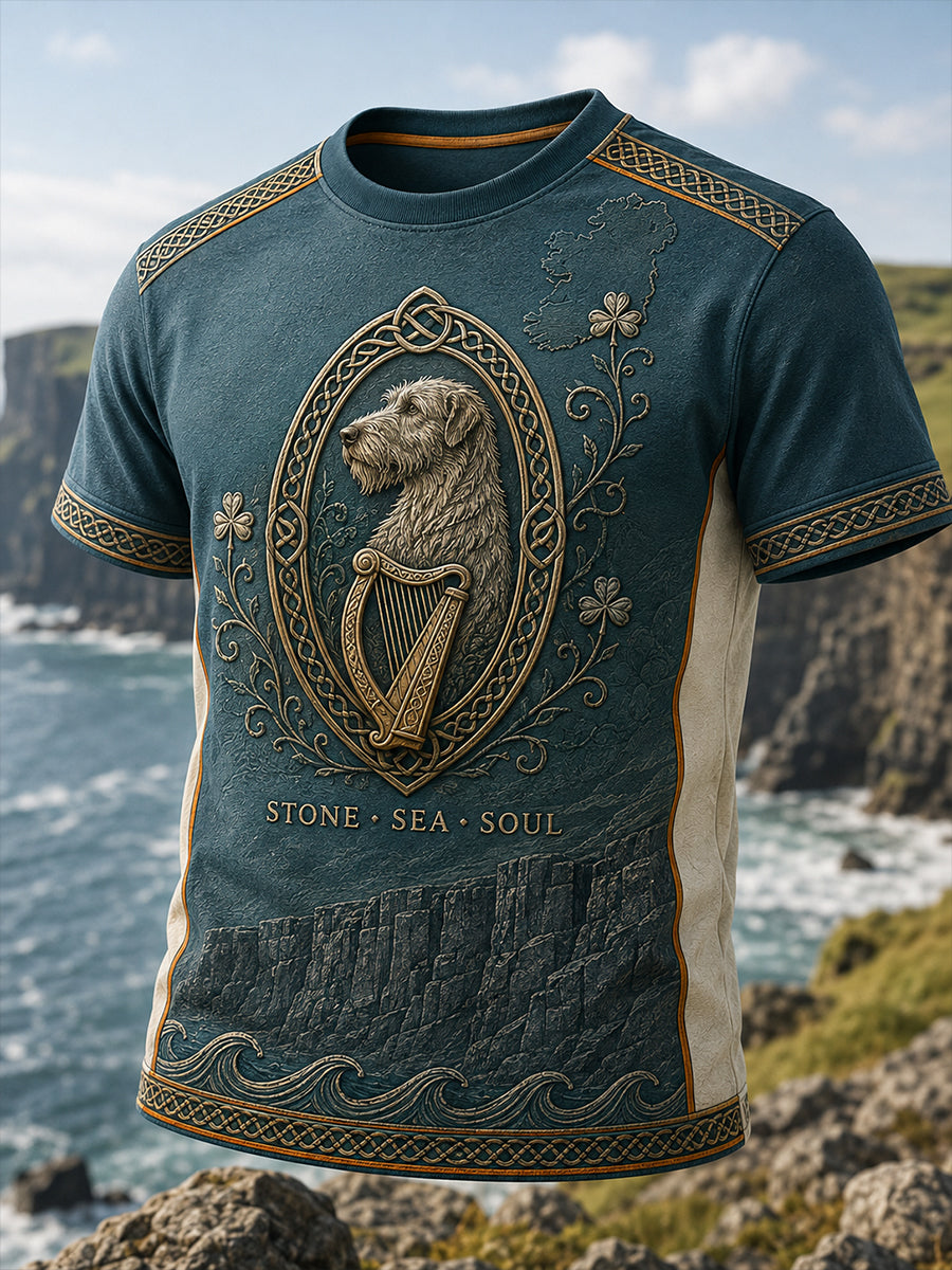 Men's Irish Patriotic Commemoration Short Sleeve Shirt