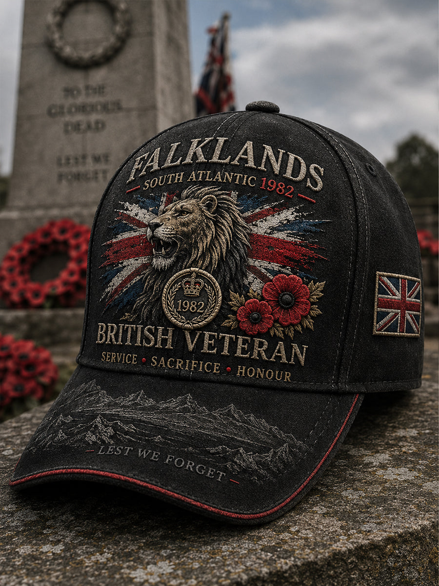 Unisex Falklands War British Veterans Memorial Hat