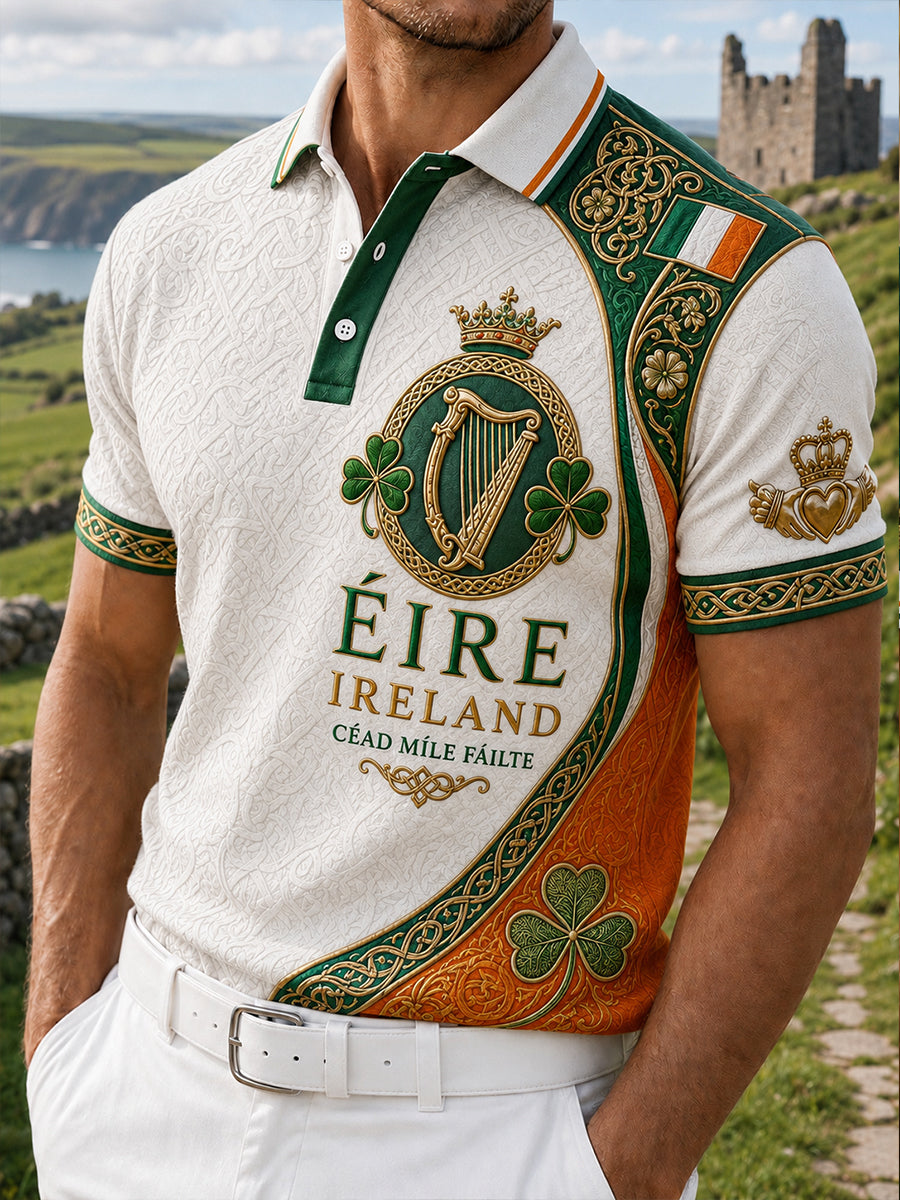 Men's Irish Patriotic Commemoration Short Sleeves T-Shirt