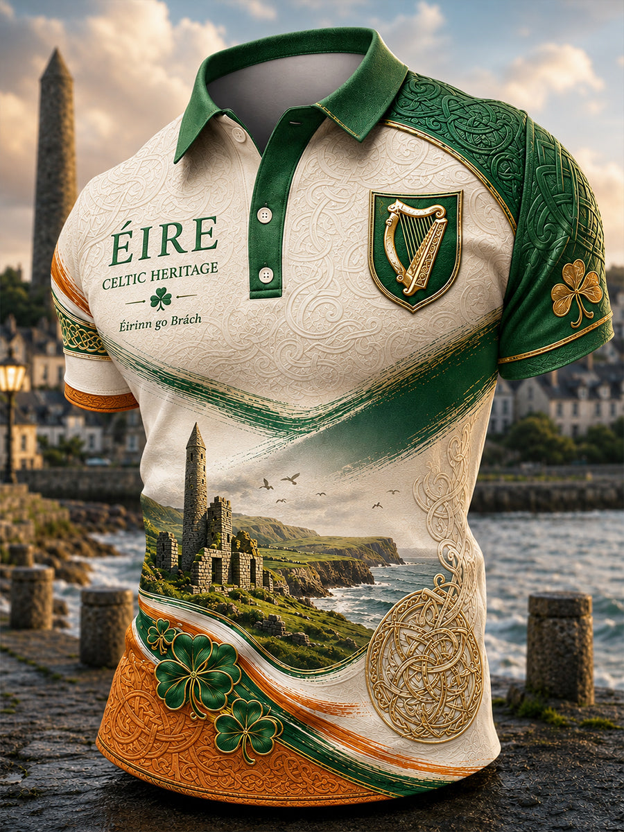Men's Irish Patriotic Commemoration Short Sleeves T-Shirt