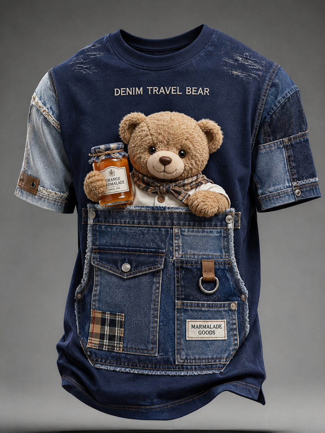 Men's Paddington Bear Short Sleeves T-Shirt
