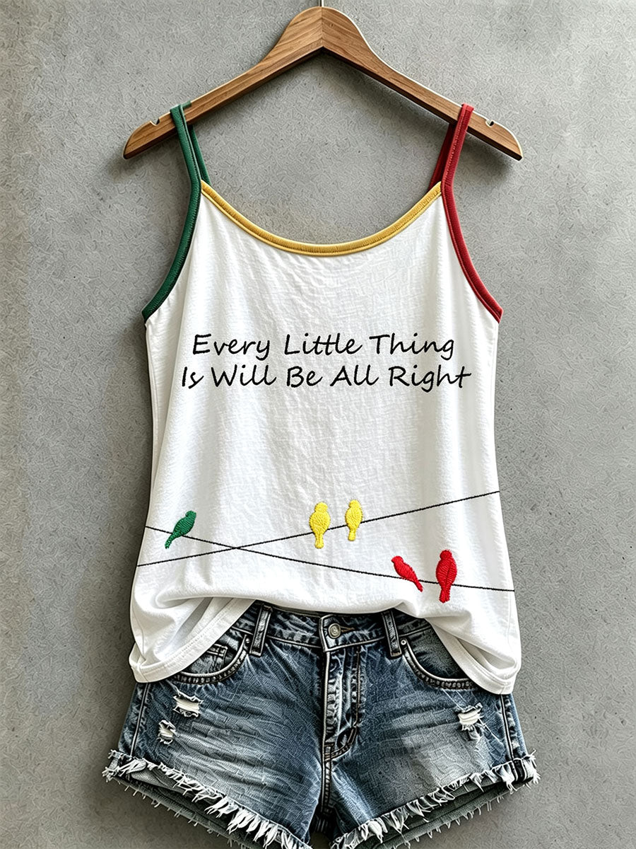 Women's Every Little Thing Is Gonna Be All Right Tank Top