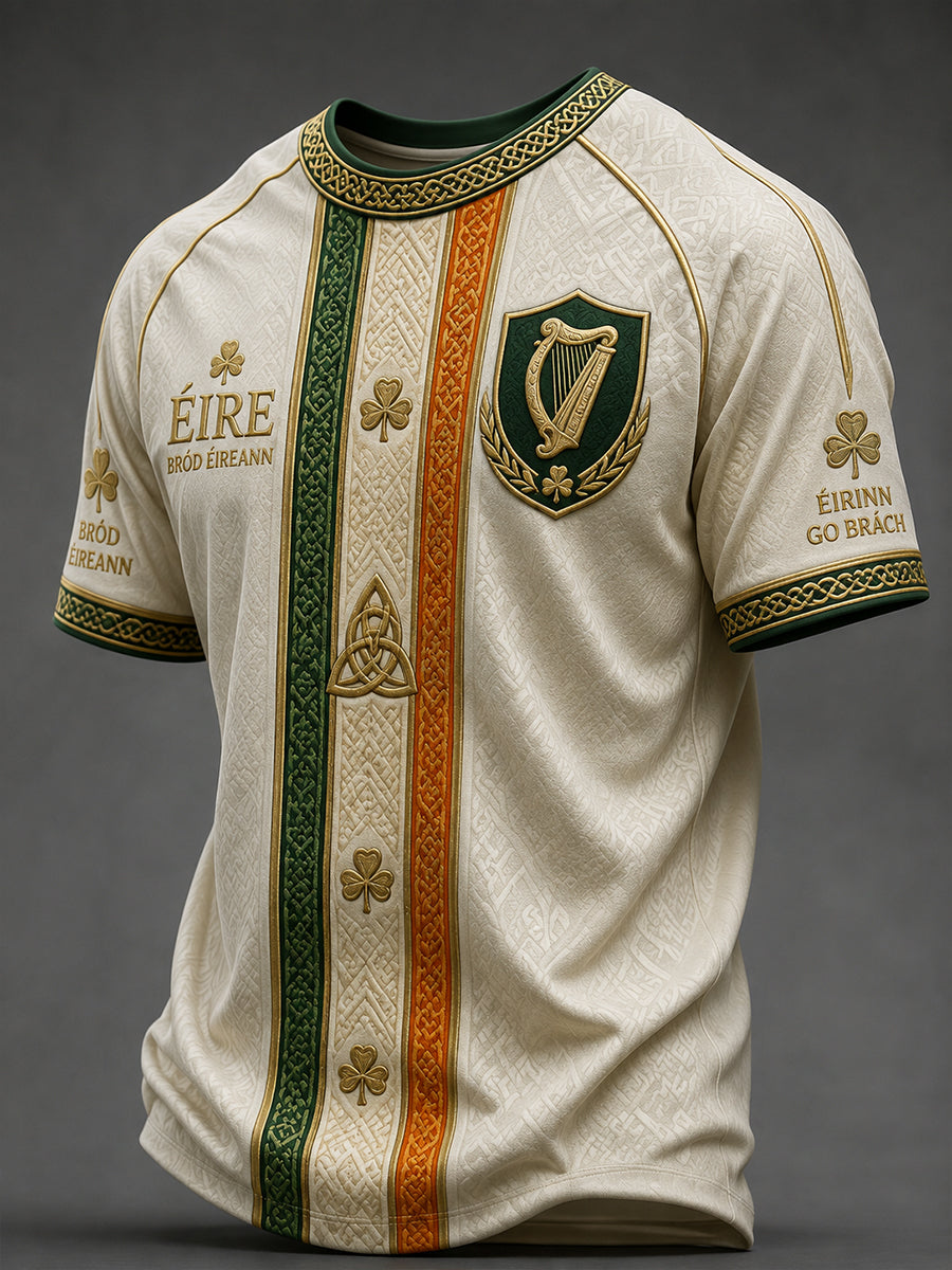 Men's Irish Patriotic Commemoration Short Sleeves T-Shirt