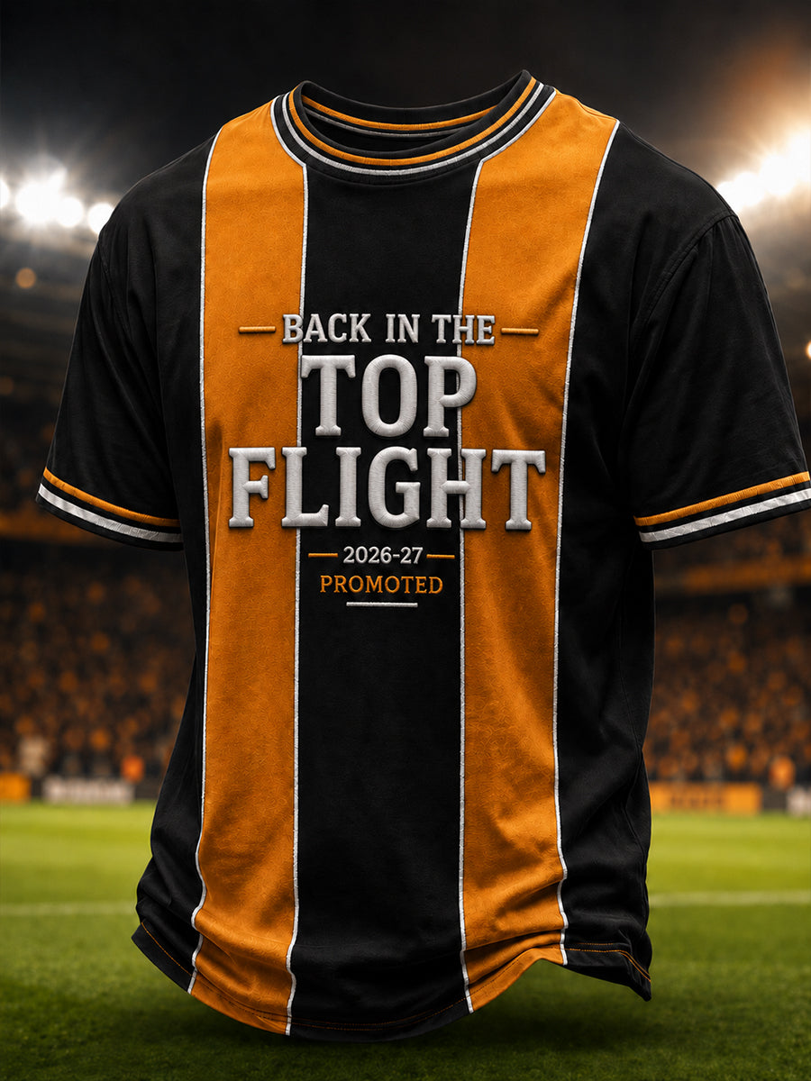 Men's UP WE GO Print Casual T-shirt
