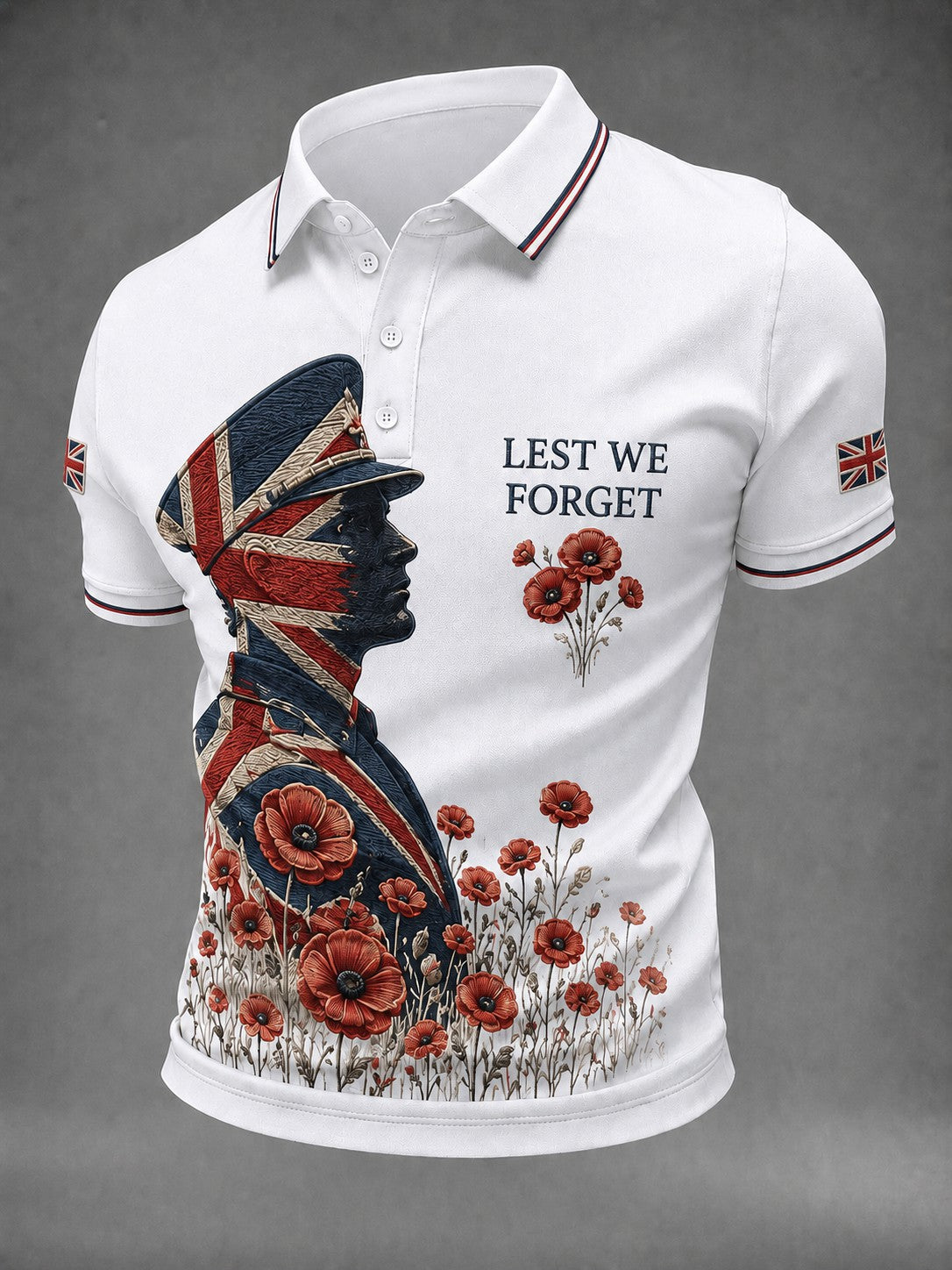 Men's Lest We Forget Printed Shirt