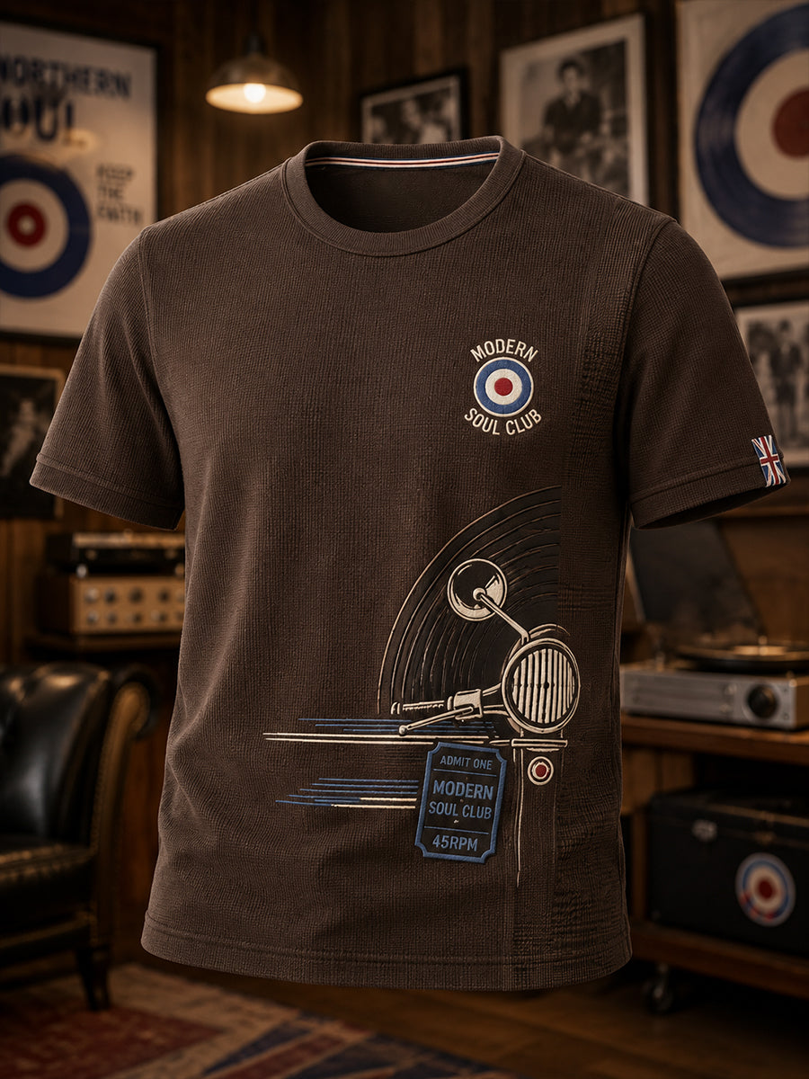 Men's Paul Weller And British Mod Culture Short Sleeves T-Shirt